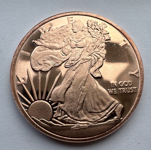 Copper coin usa - oz,