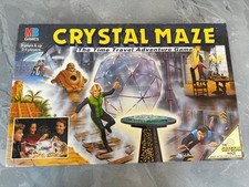 MB Games Crystal Maze Board Game 1991 Complete Great Condition