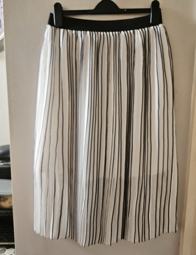 New look white black striped - &,