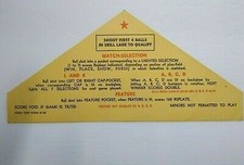 Turf King Bally Bingo Pinball