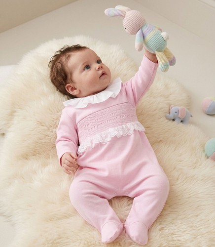 Baby girl sleepsuit babygrow - baby,