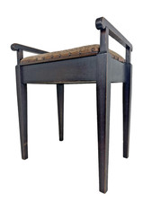 Vintage Wooden Piano Stool