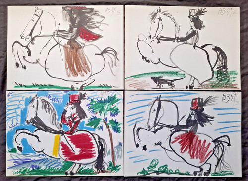 Pablo picasso toros - (1961), y