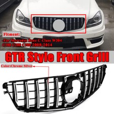 Front Grill Chrome Silver For