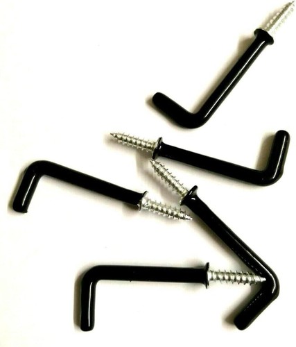 Black hooks pack - hooks, *screw