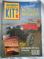 Which Kit? Mar 1992 Robin Hood S6, Ferrari P4 replica, JBA Falcon, Type 55