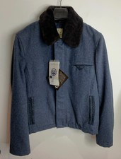BNWT Beretta navy tweed bomber