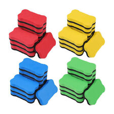 NEW Magnetic Whiteboard Drywipe Eraser Duster Rubber Marker Cleaner UK