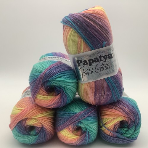 Papatya batik glitter knitting - batik,