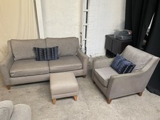 Grey 2 Seater Sofa With