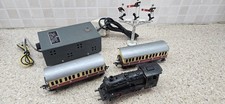 FLEISCHMANN  TWO  PASSENGER COACHES loco  - VINTAGE plus bits untested