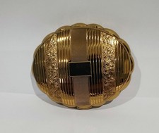 VINTAGE KIGU MUSICAL POWDER COMPACT,FULLY WORKING,EXCELLENT.