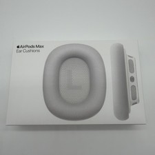 OFFICIAL GENUINE APPLE AIRPODS MAX EAR CUSHIONS SILVER REPLACEMENT PAIR NEW