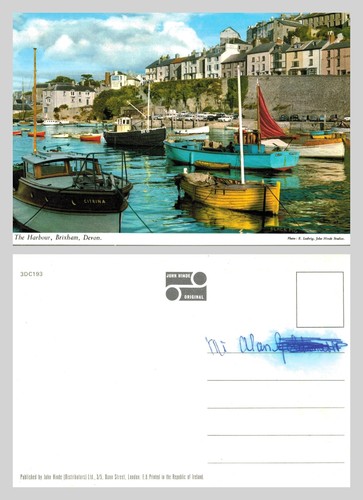 Postcard the harbour - postcard,