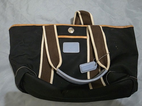 Vtg y2k coach nylon tote - vtg,