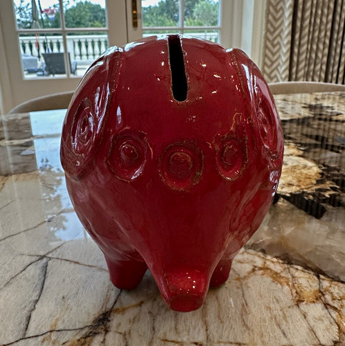 Vintage bitossi ceramic piggy - bitossi,