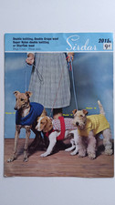 SIRDAR 2015 DOG COATS IN 3 SIZES & 3 STYLES KNITTING PATTERN ♡