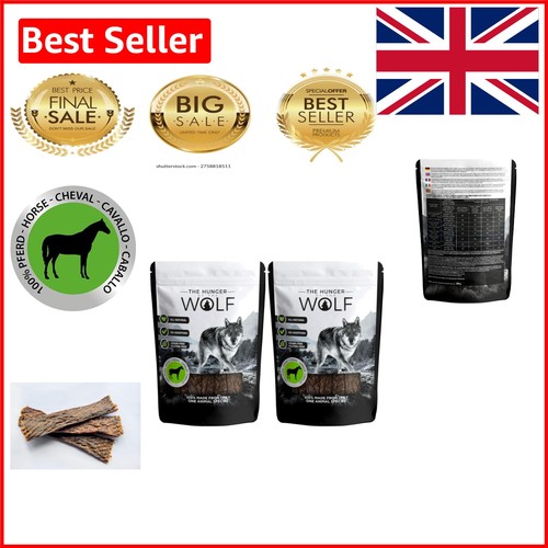 100 horse meat dog snacks - horse,