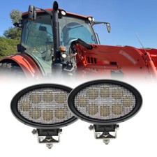 LED Cab Light Flood Lamp For Kubota Tractors M7 Series 3J030-14770, 3J031-68410