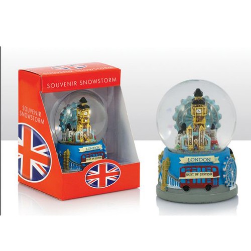 London collage medium snow - 3d,