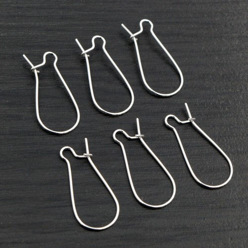 Kidney earring hooks clasps - earring,