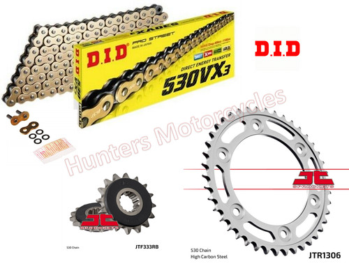 Did gold xring chain and - gold,