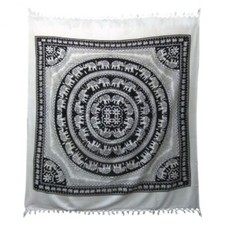 Black white elephant - black,