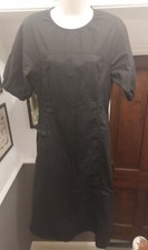 COS Black Cotton Tunic Midi