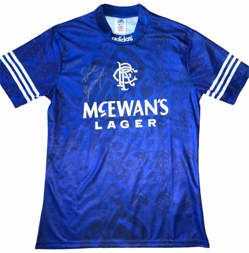 Paul gascoigne signed rangers - gascoigne,