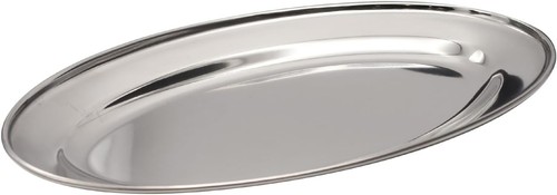 Mirror polish oval serving - polish,