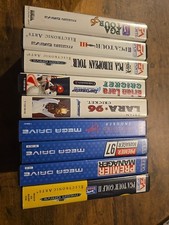 9 sega megadrive job lot bundle all boxed with manuals in near mint condition