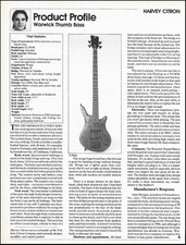 Warwick Thumb Bass guitar