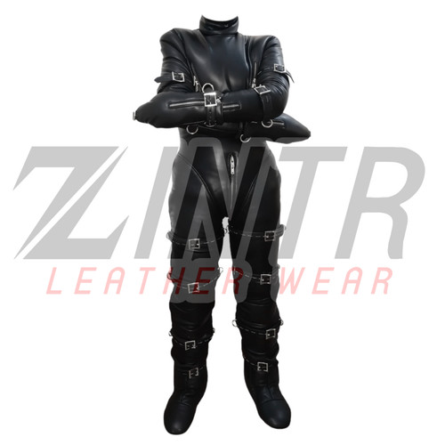 Padded bondage catsuit full - padded,