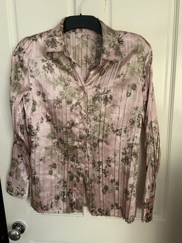 Vintage womens pleated floral - vintage,