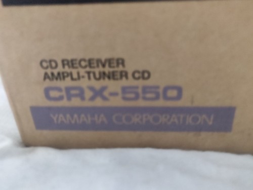 Yamaha crx 550 stereo - yamaha,