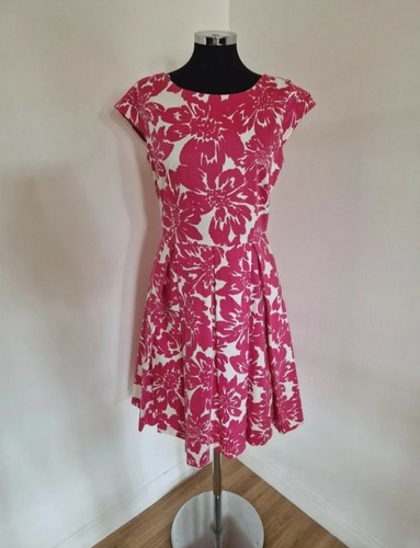 Kew pink white foral - &, fit