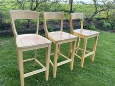 Three wood breakfast bar
