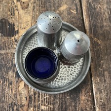 Knighthood English Pewter Salt