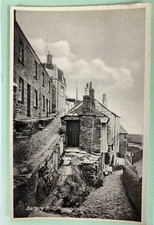 Cornwall postcard - Battery Hill - Mevagissey - Unp