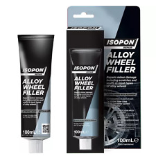 Isopon Alloy Wheel Filler Tube Repair Kit Strengthened with Real Aluminium 100ml