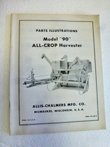 Orig allis chalmers - allis, model
