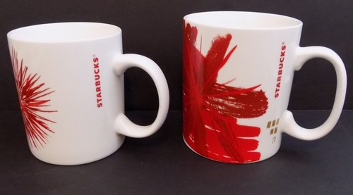 Lot starbucks red - of,