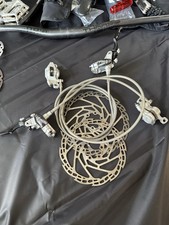 Hope Tech X2 Hydraulic Brake Set Front and Rear Including rotors