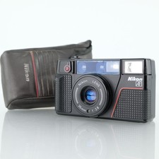 Nikon L35 AF 2 35mm Compact Film Camera Point&Shoot Zone Focus Vintage Japan Mod