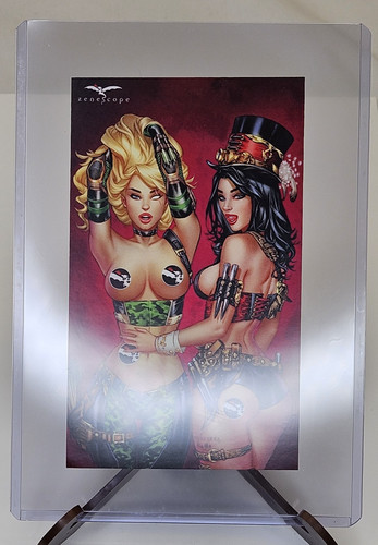 Zenescope comic book sticker - zenescope,