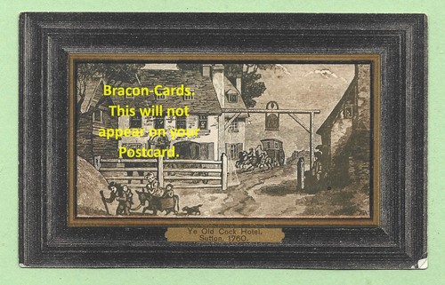 H962 surrey 1905 postcard ye - postcard,