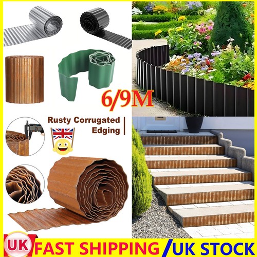 Flexible metal garden edging - flexible,