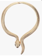 Vintage Snake Choker Necklace