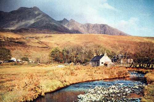 Scotland postcard isle - scotland,