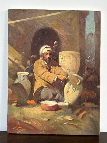 Orientalist oil painting arab - orientalist,